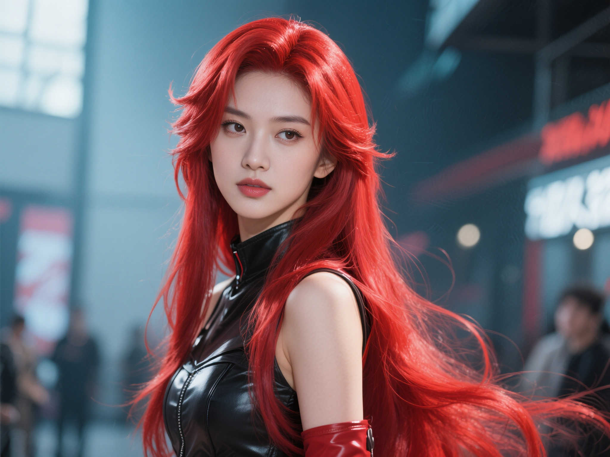 火焰与幻影:动人美丽的双女神COS展示 火焰与幻影:动人美丽的双女神COS展示